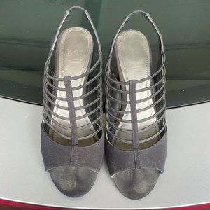 Black Strappy Heels